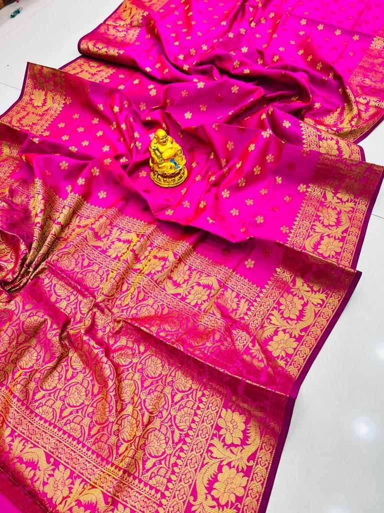 Florina Silk Lichi Silk Designer Non Catalog Sarees